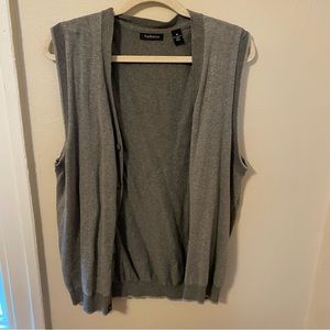 VanHeusen Gray Vest Medium